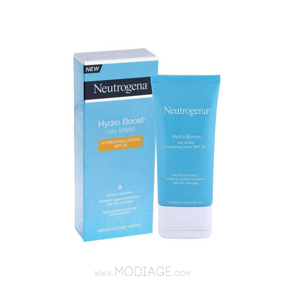 لوسیون مرطوب کننده و آبرسان City Shield نوتروژینا Neutrogena