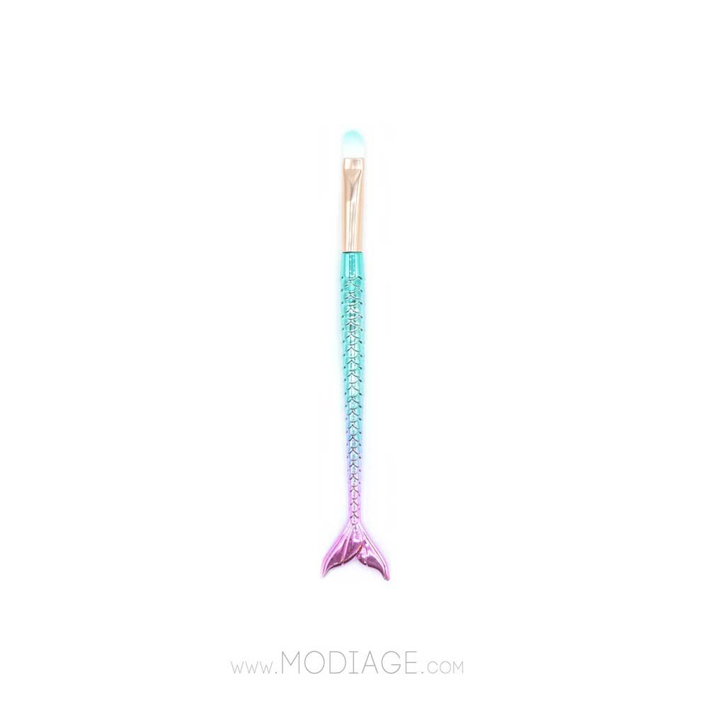 براش سایه سر گرد طرح ماهی سبز سرخابی متالیک مدیاژ Modiage