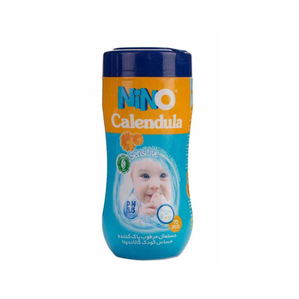 Nino Calendula Baby Wipes دستمال مرطوب کالاندولا نینو Nino