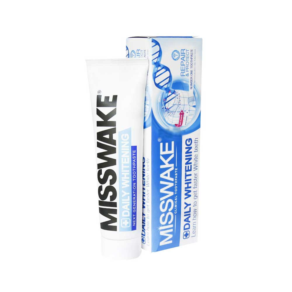 Misswake Daily Whitening Toothpaste خمیر دندان 75ml daily whitening میسویک Misswake