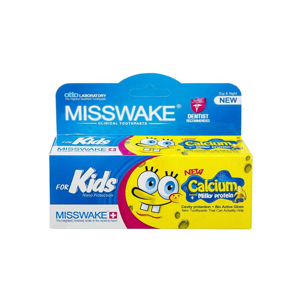 خمیر دندان کودک باب اسفنجی موز بلوبری میسویک Misswake