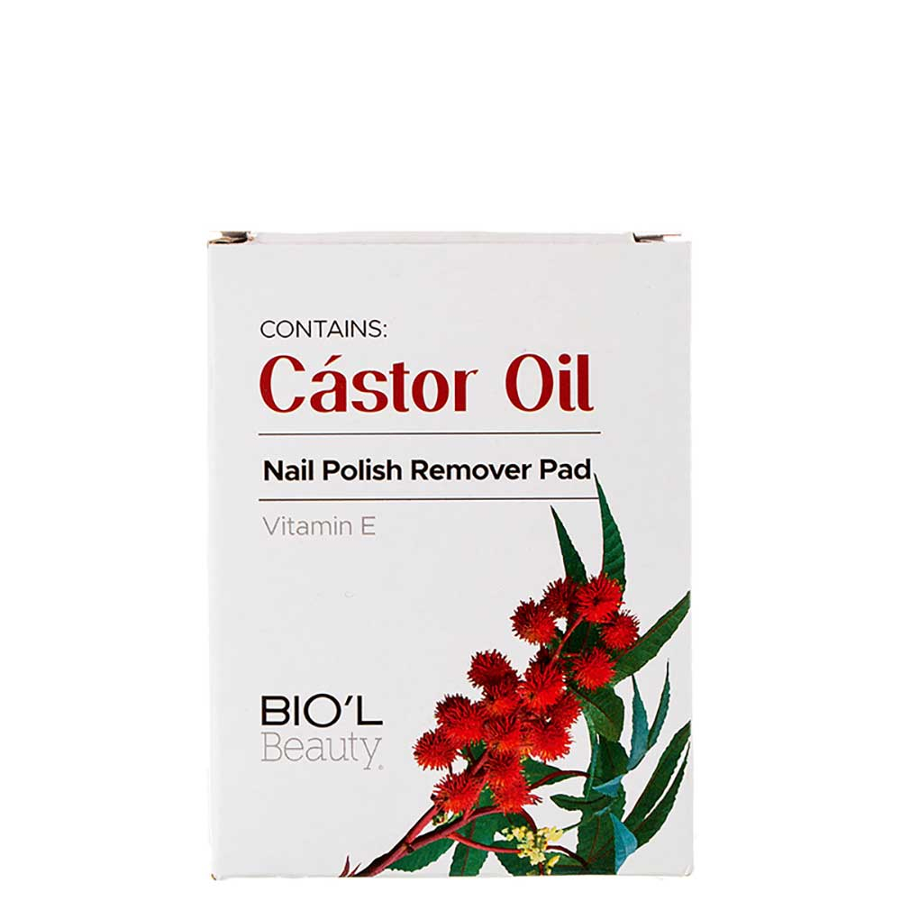 پد لاک پاک کن روغن کرچک 20 تایی بیول Biol