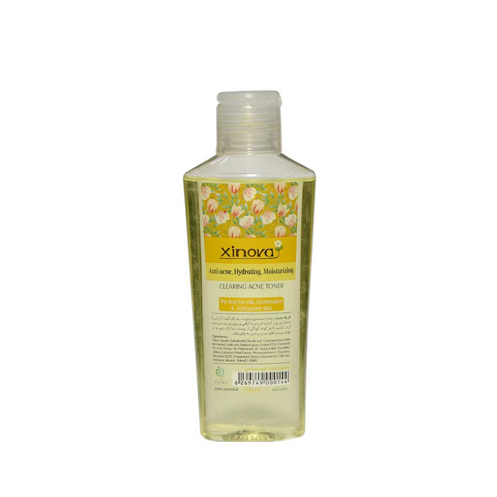 تونر پوست چرب ژینووا Xinova