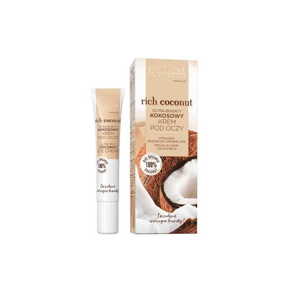 Eveline Rich Coconut Ultra Rich Coconut Eye Cream کرم دور چشم Rich Coconut اولاین Eveline