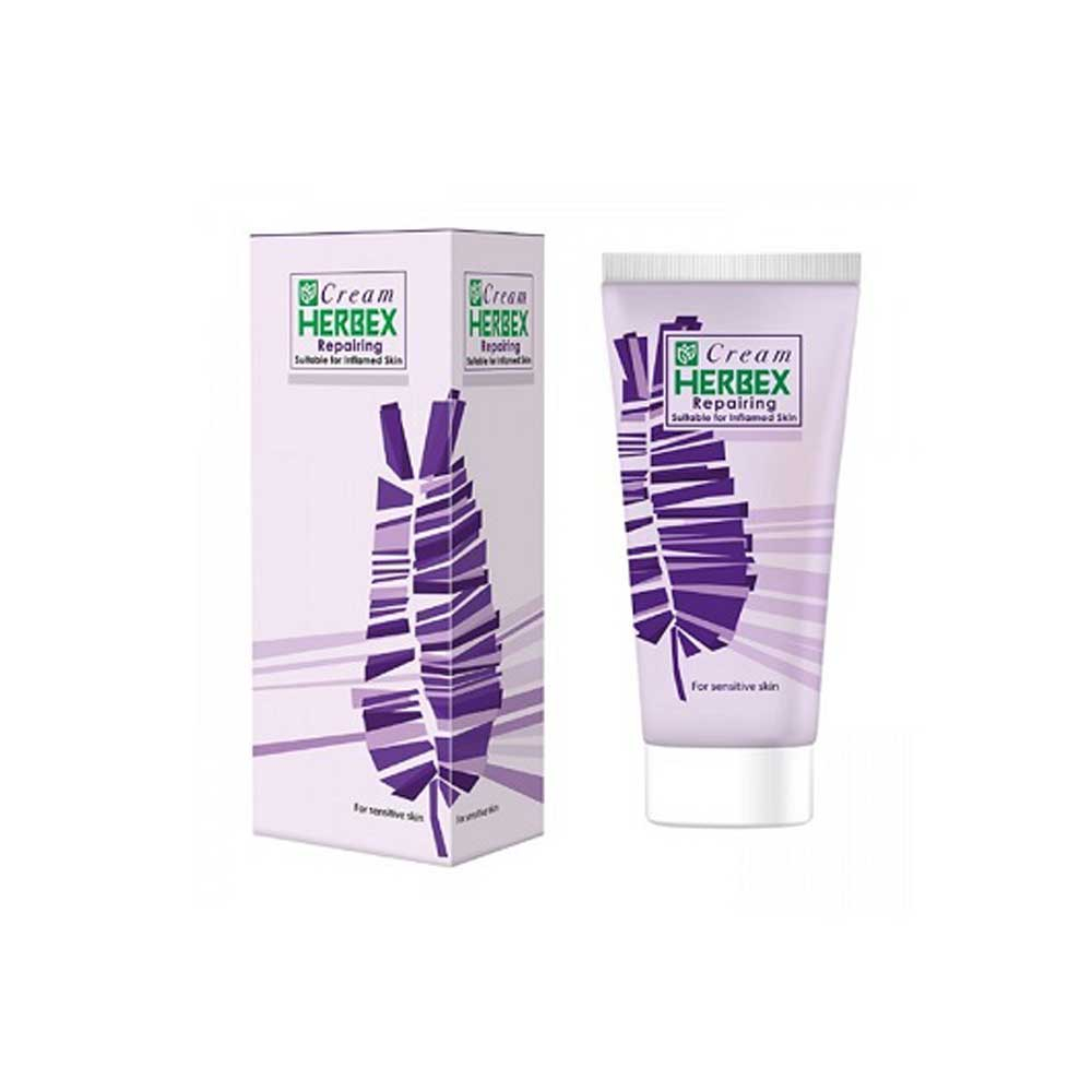 کرم ترمیم کننده مناسب پوست حساس هربکس Herbex