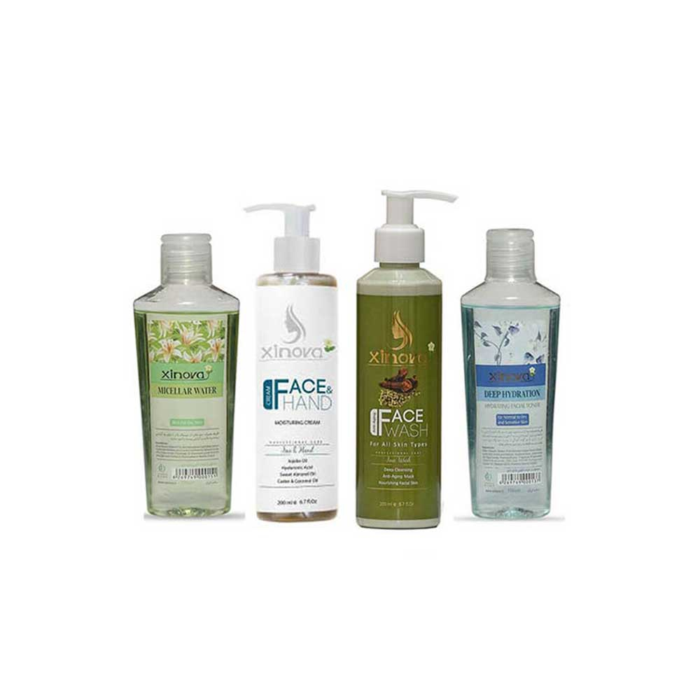 روتین پوست خشک جوانساز ضد چین و چروک رازیانه و میخک 4عددی ژینووا XINOVA