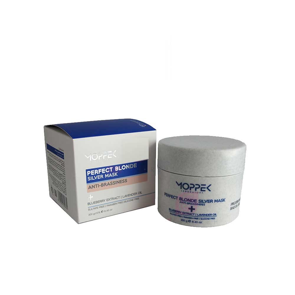 ماسک رنگساژ ضد زردی مناسب موهای بلوند موپک MOPPEK