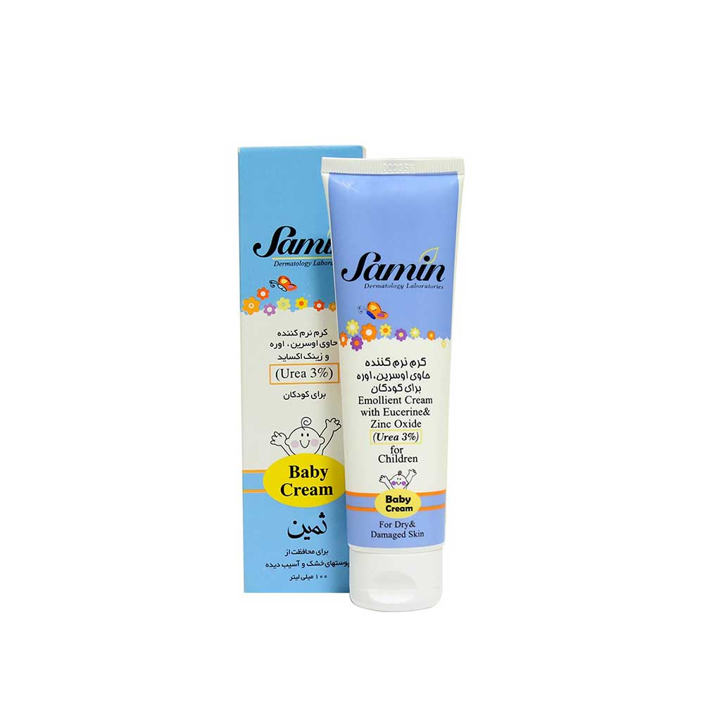کرم نرم کننده اوسرین و اوره ۳ درصد کودکان ثمین Samin