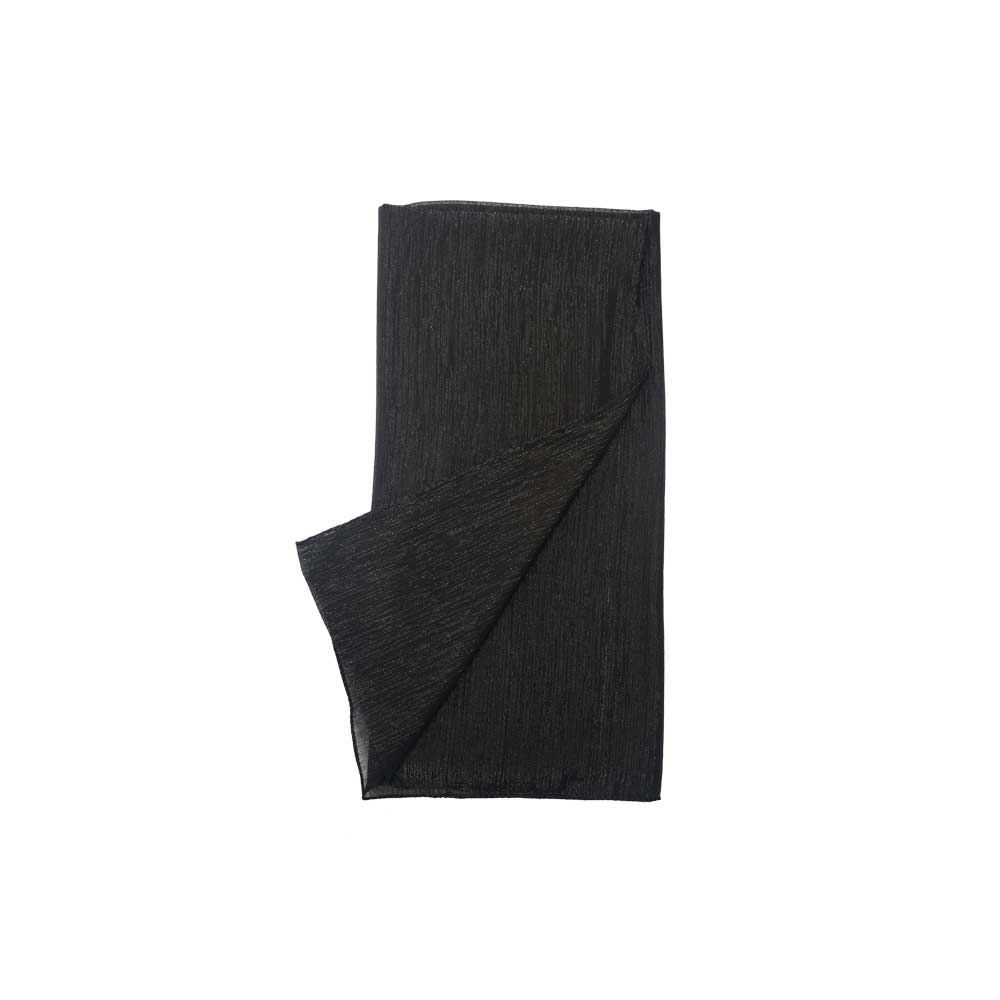 ME Code NL149 Black Scarf شال نخی لمه کد NL149 مشکی می ME