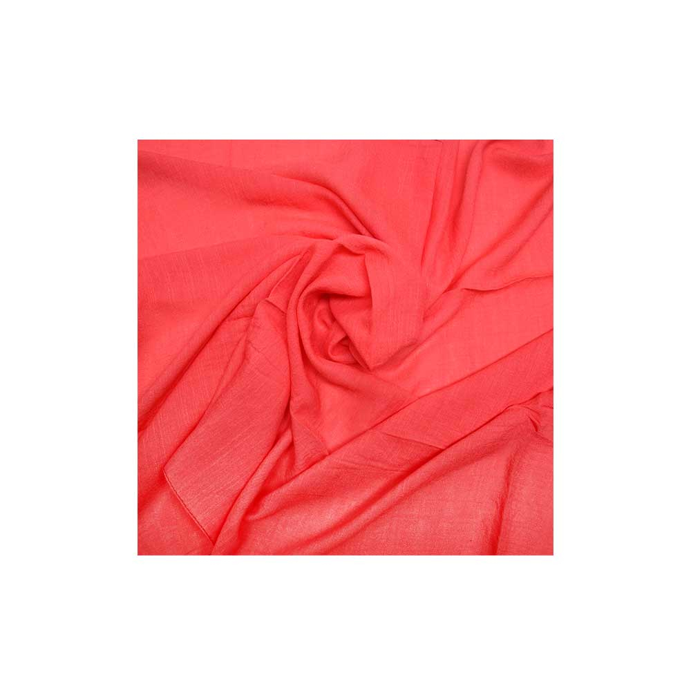 ME Red Scarf Code NML172 شال نخی منگوله دار کد NML172 قرمز می ME