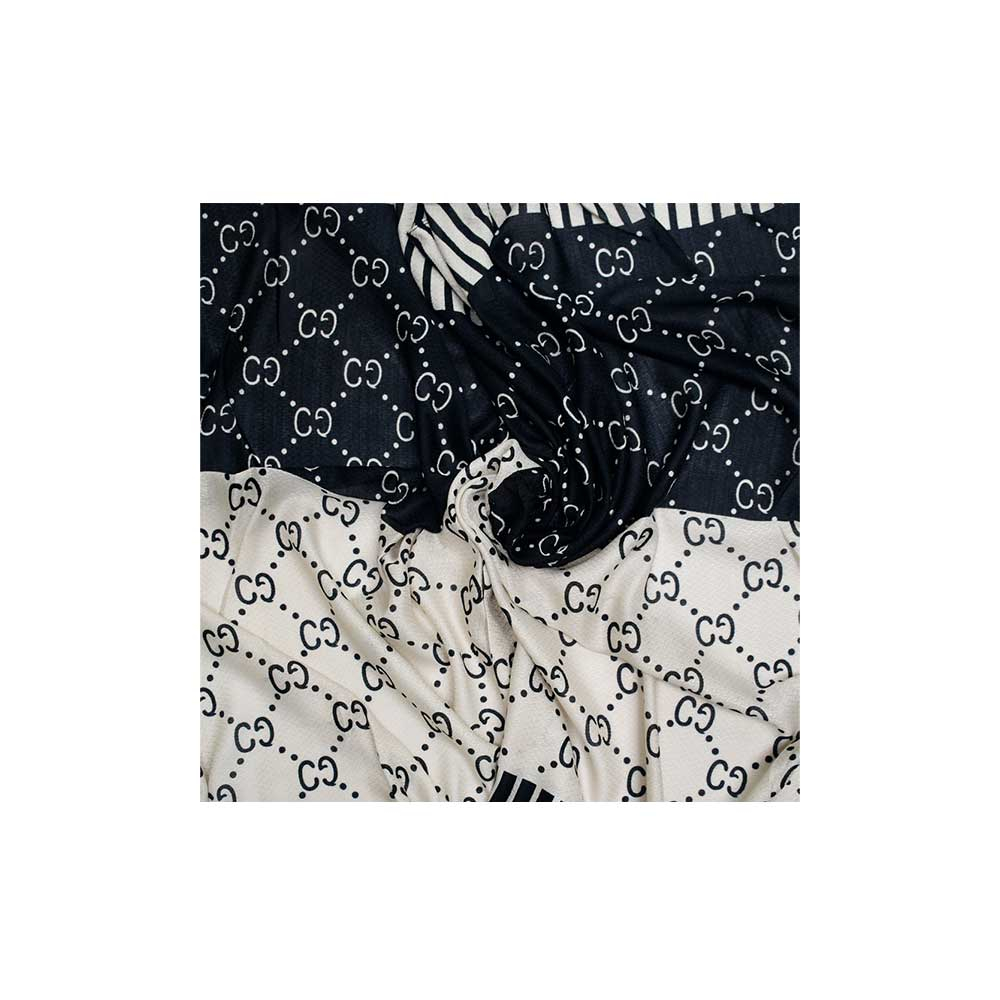 ME Gucci Scarf Code DH308 شال نخی دور حاشیه کد DH308 گوچی می ME