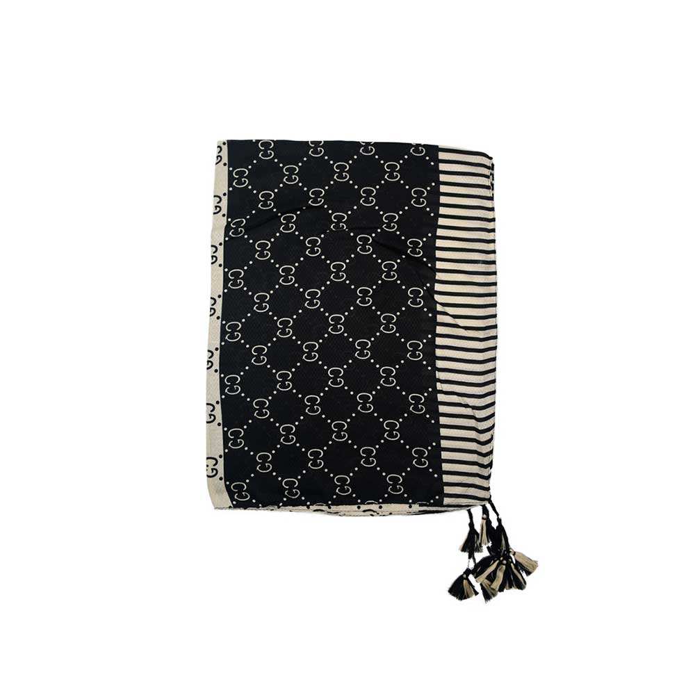 ME Gucci Scarf Code DH308 شال نخی دور حاشیه کد DH308 گوچی می ME