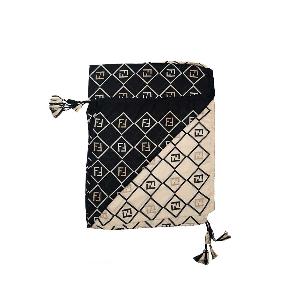 ME Fendi Scarf Code DH308 شال نخی دور حاشیه کد DH308 فندی می ME