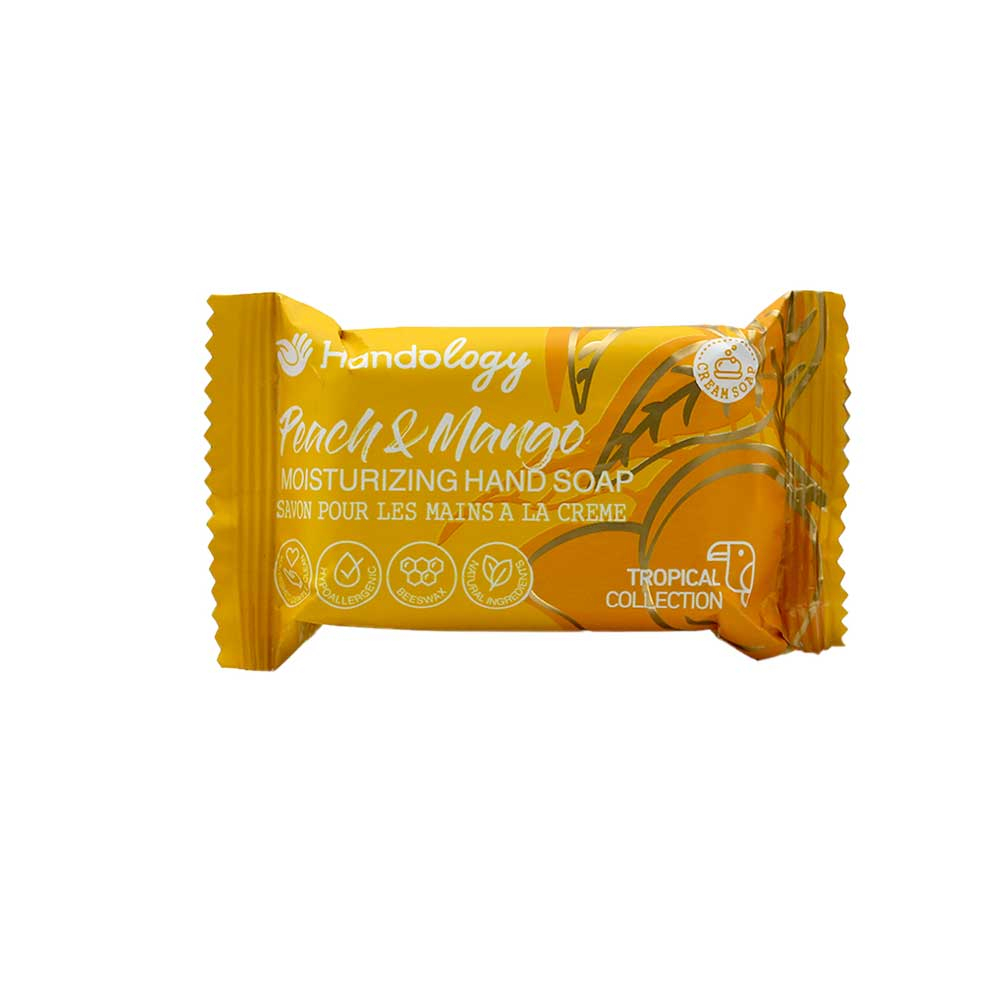 Handology Peach and Mango Soap صابون دست کرمی با رایحه هلو و انبه هندولوژی Handology