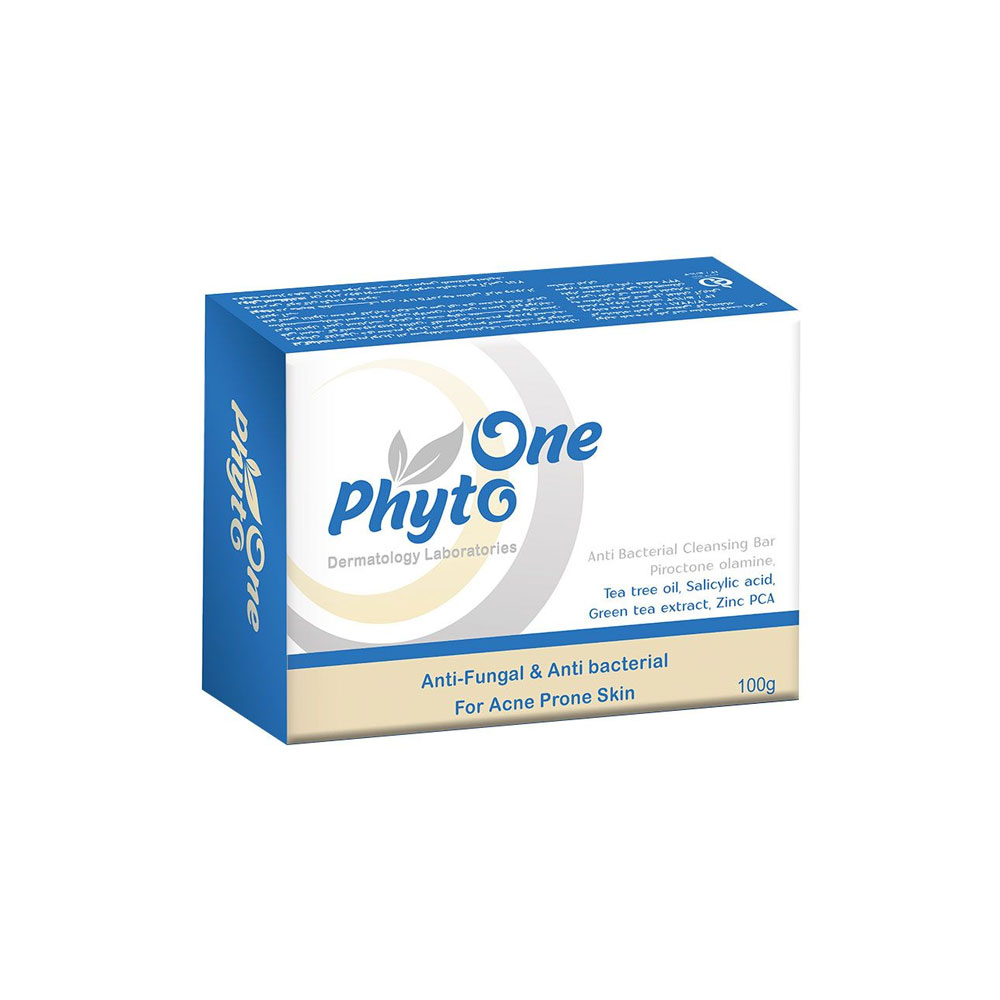 Phyto One Acne Prone Skin Anti Bacterial Cleansing Bar پن شوینده ضد جوش و آنتی باکتریال پوست مستعد جوش فیتو وان Phyto One