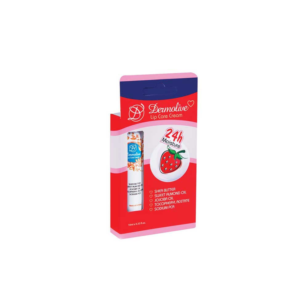 بالم لب رنگی توت فرنگی آبرسان درمولیو DERMOLIVE