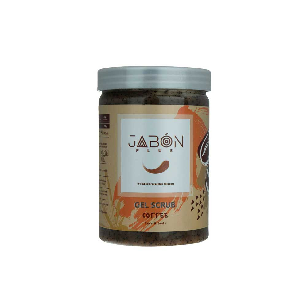 ژل اسکراب لایه بردار قهوه ژبن پلاس JABON PLUS