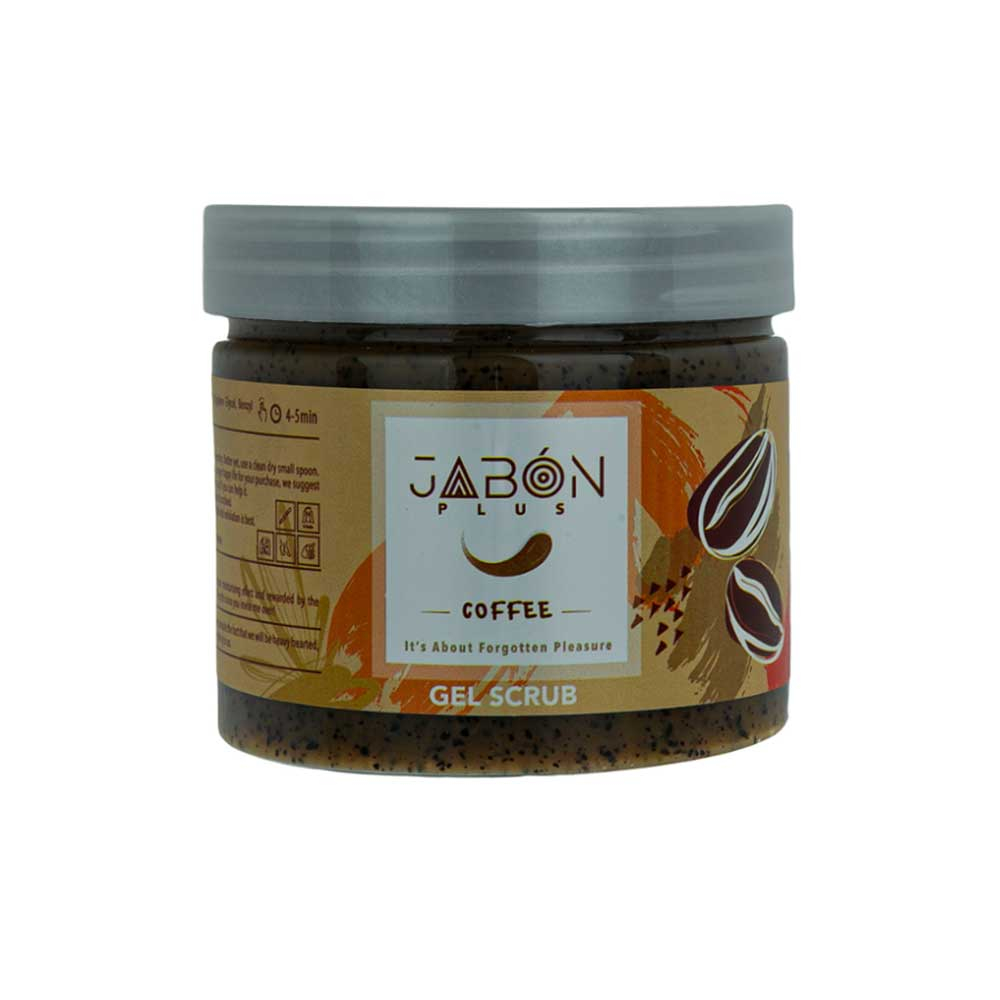 ژل اسکراب لایه بردار قهوه 375 گرمی ژبن پلاس JABON PLUS 