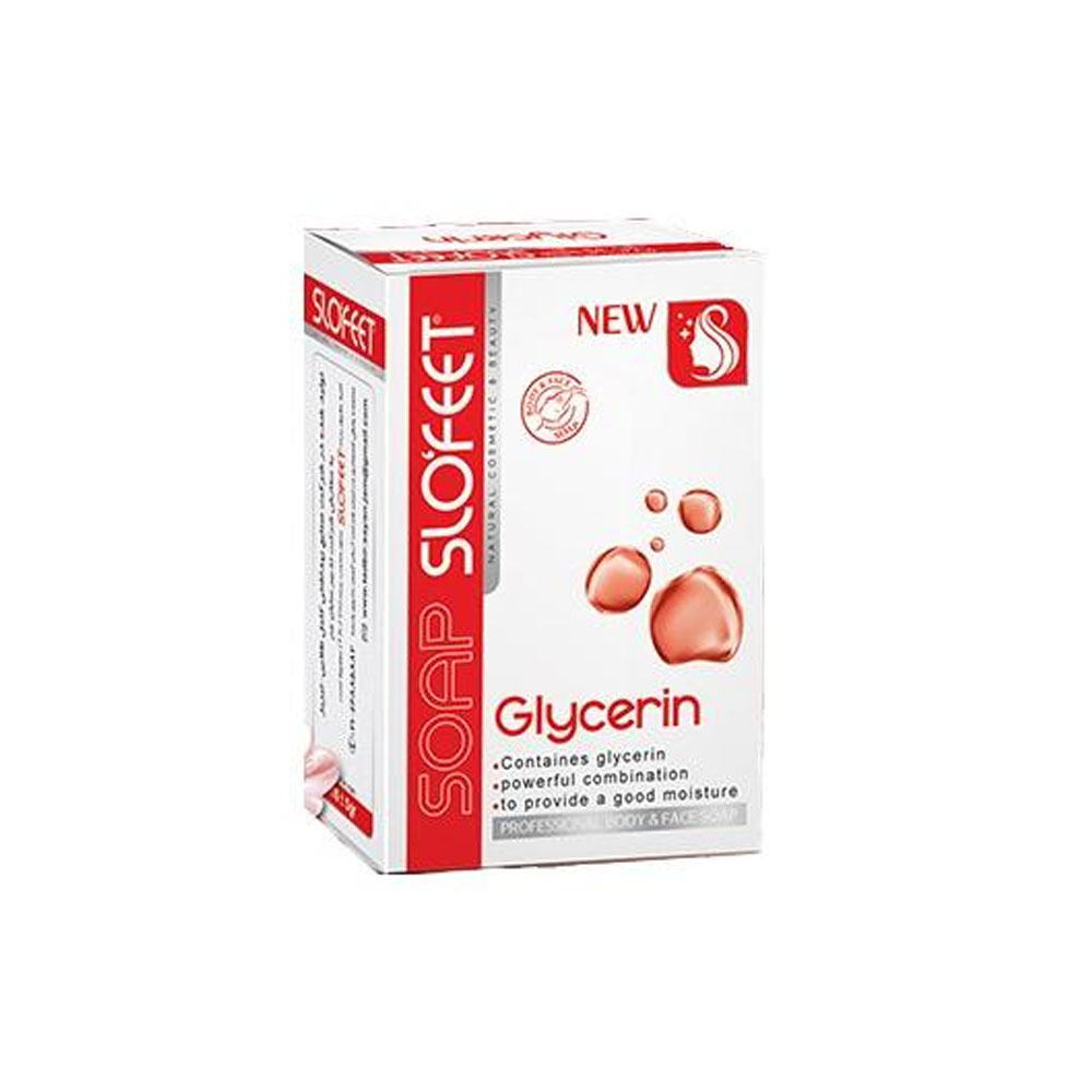 Slofeet Glycerin Cleansing Soap صابون گلیسیرین اسلوفیت Slofeet