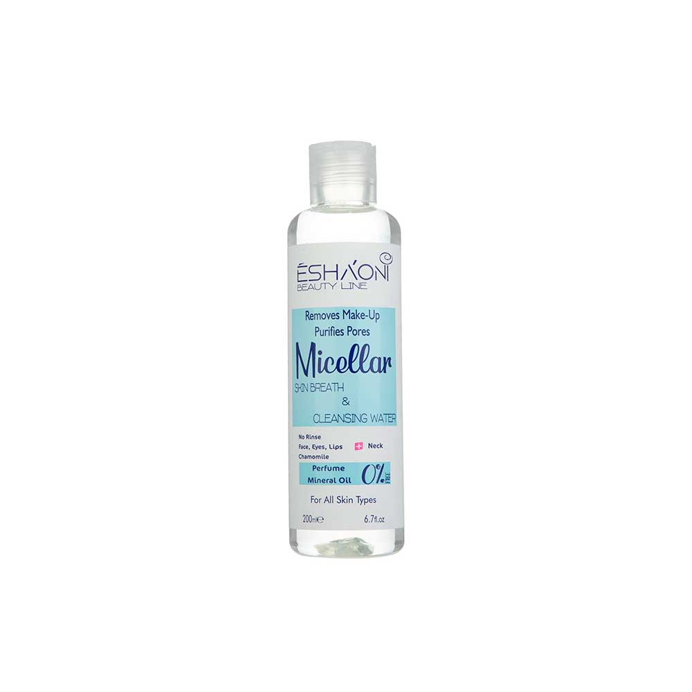 Eshaoni Skin Breath And Cleansing Micellar Water میسلار واتر Skin Breath اشااونی Eshaoni