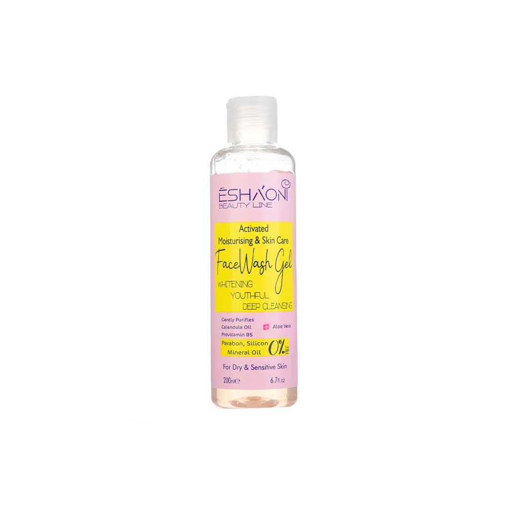Eshaoni Dry And Sensitive Skin Face Wash Gel ژل شستشو پوست خشک و حساس اشااونی Eshaon