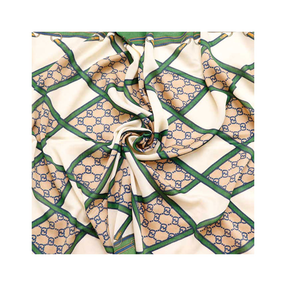 ME G46 SCARF شال نخی طرح گوچی سبز کد G46 می ME