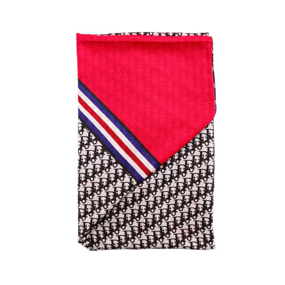 شال طرح دار سرخابی کد DS52 می ME