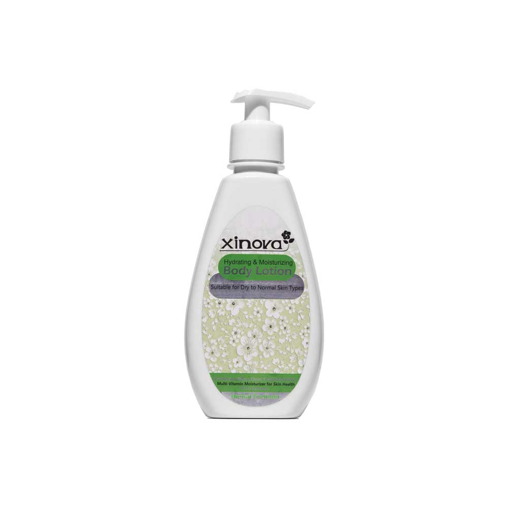  لوسیون آبرسان و مرطوب کننده بدن پوست خشک تا معمولی ژینووا Xinova