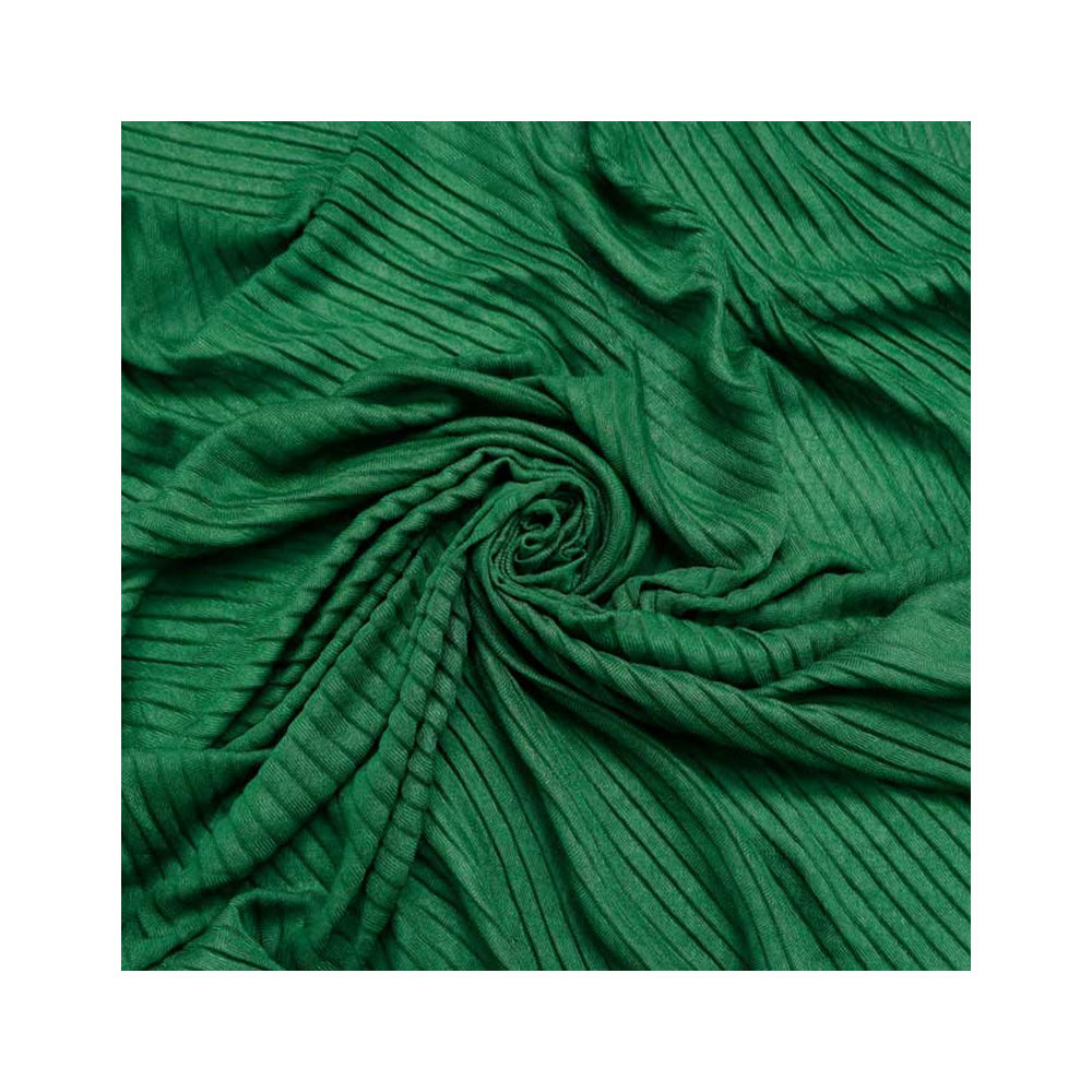 روسری نخی پلیسه سبز روشن کدNP66 می ME