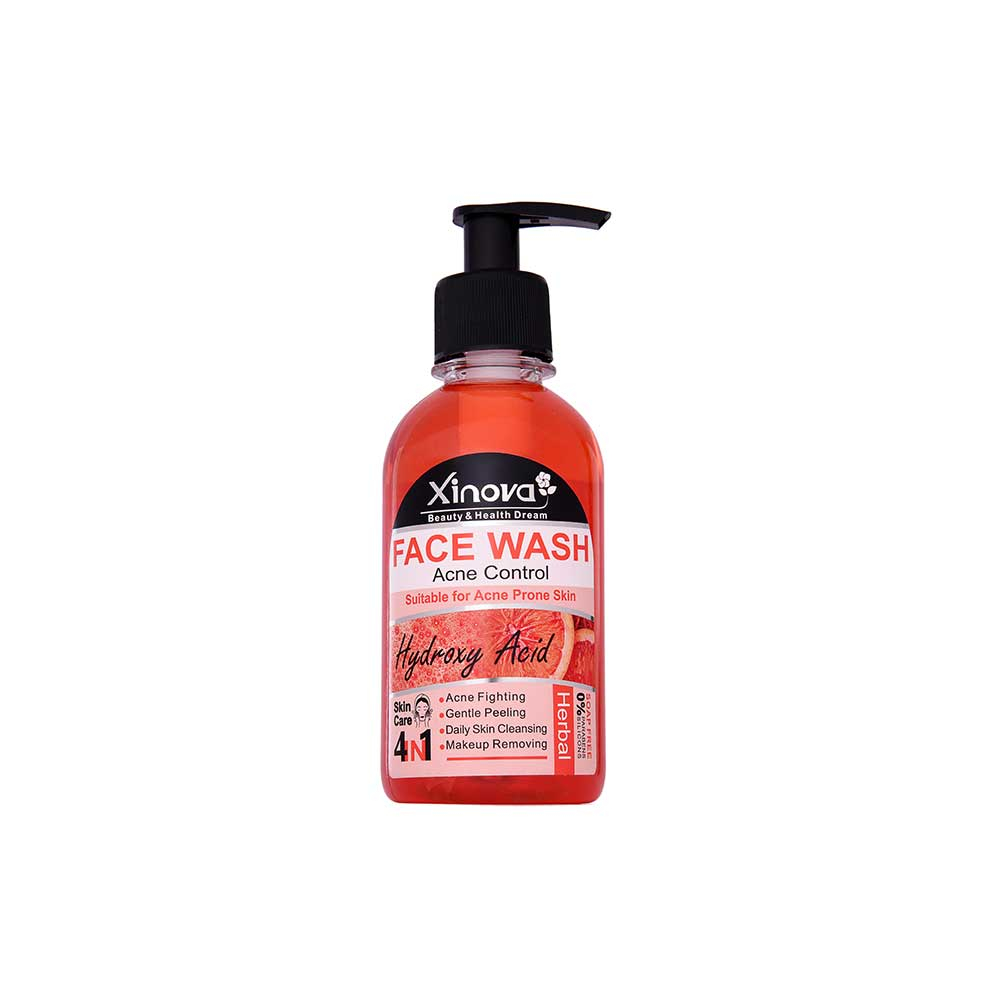 ژل شستشوی صورت هیدروکسی اسید ژینووا Xinova