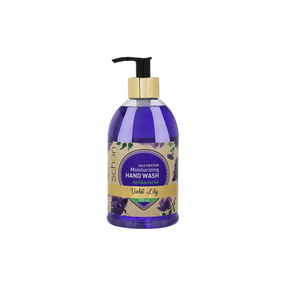 مایع دستشویی پمپی Violet Lily شون SCHON