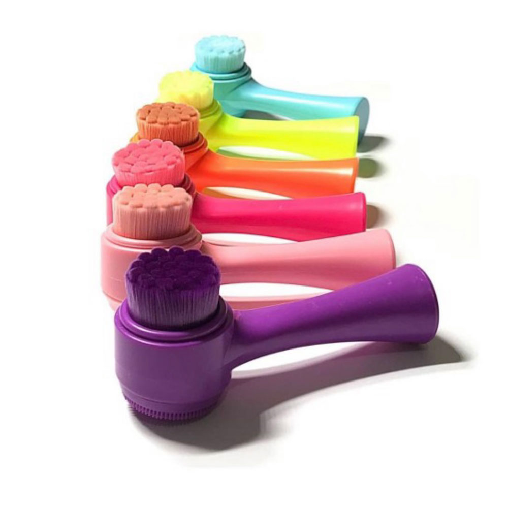 فیس براش دستی دوسر مویی و سیلیکونی مدیاژ MODIAGE