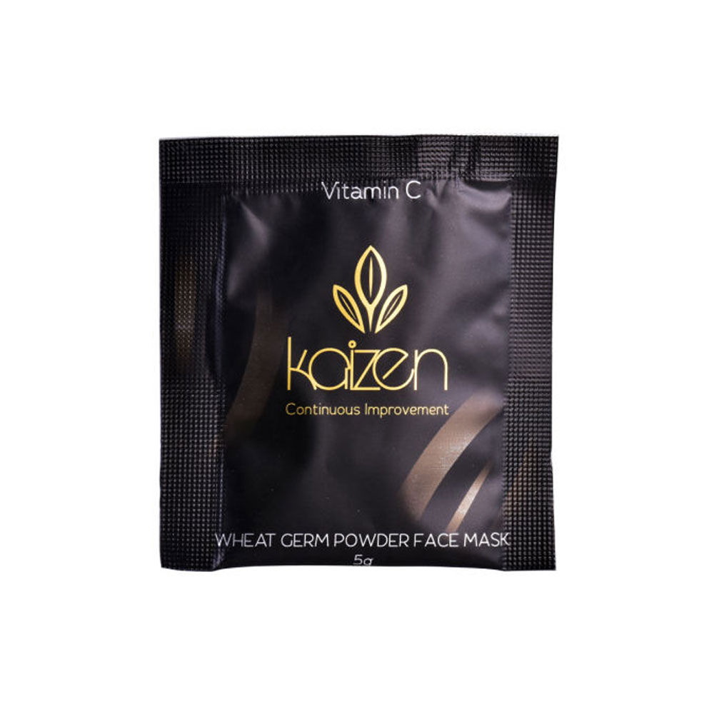 ماسک صورت پودری جوانه گندم کایزن kaizen