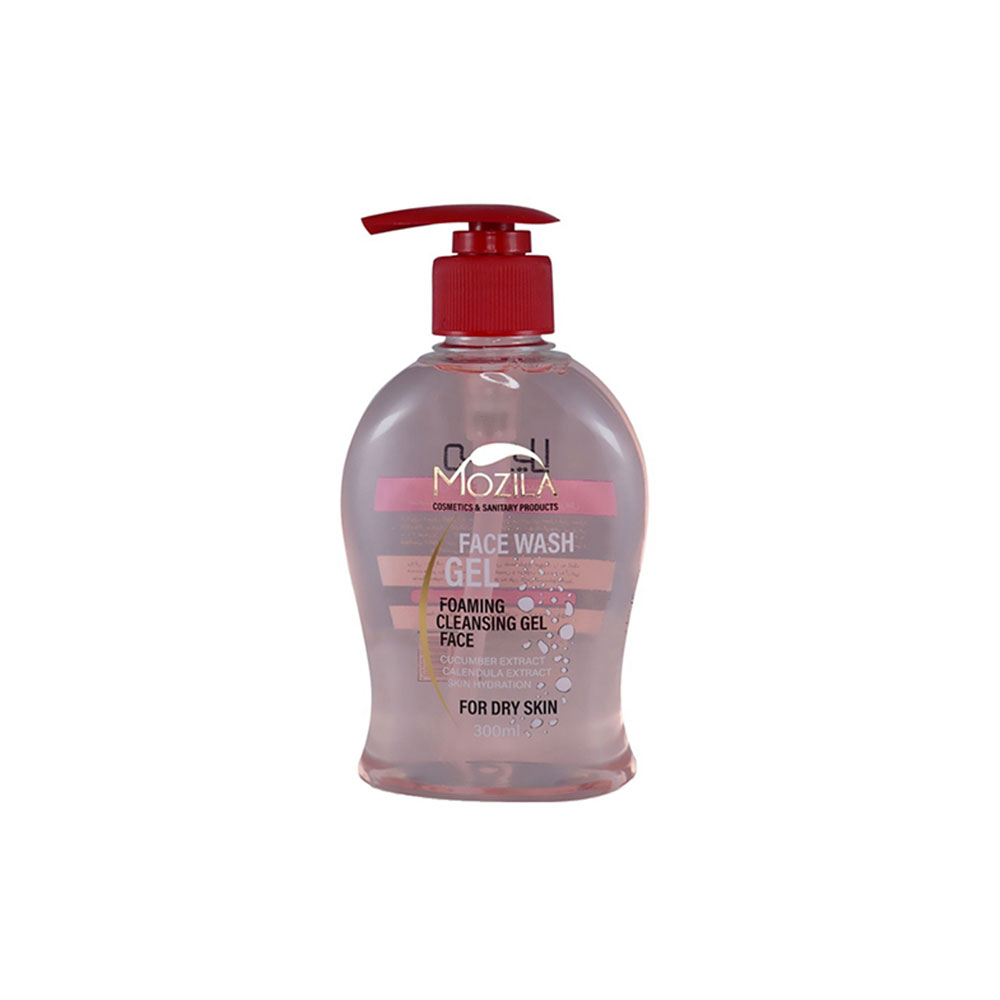 mozila for dry skin face wash gel ژل شستشوی صورت پوست خشک موزیلا mozila