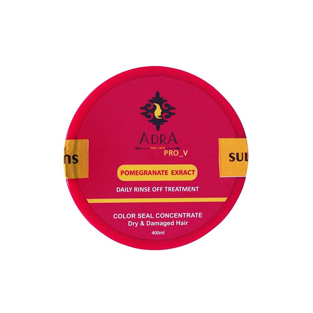 ماسک مو محافظت کننده و تثبیت کننده رنگ مو انار آدرا ADRA