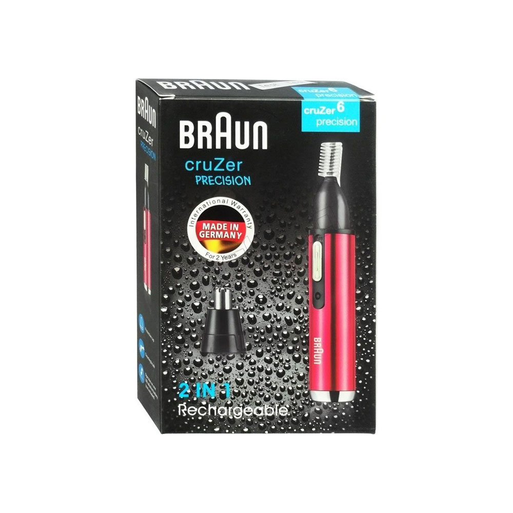 موزن گوش و بینی و خط زن مدل کروز 6 براون BRAUN