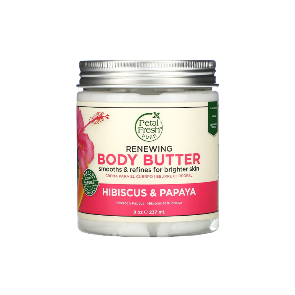 کره بدن HIBISCUS & PAPAYA پتال فرش PETAL FRESH