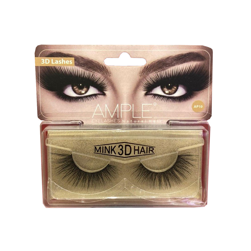 مژه مصنوعی جفتی 3D مدل 10 امپل AMPLE