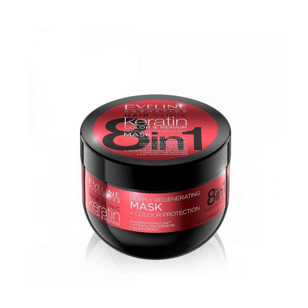 ماسک مو Keratin Color and Repair اولاین Eveline