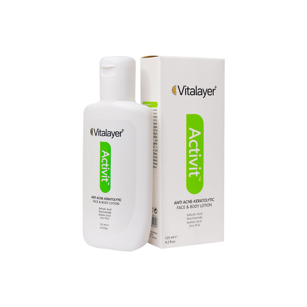  لوسیون ضد جوش و لایه بردار ACTIVIT ویتالیر VITALAYER