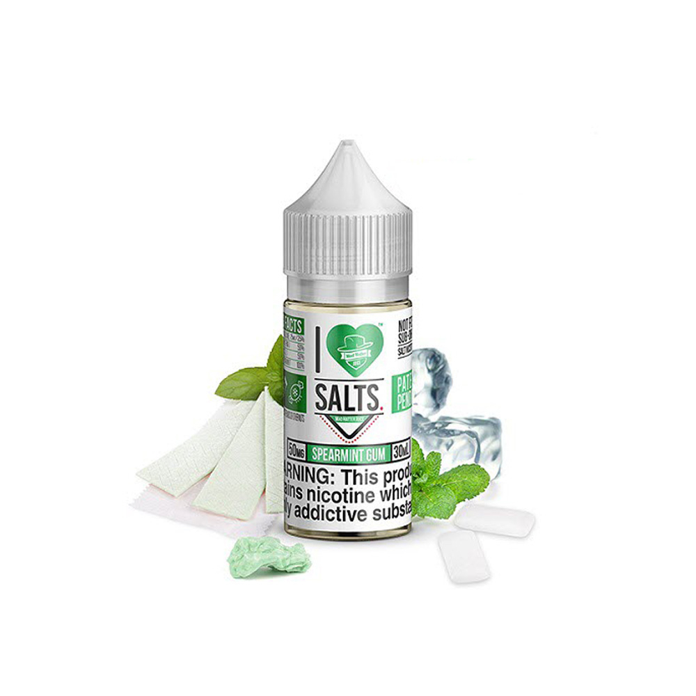 سالت نیکوتین آدامس نعناع آی لاو سالت I LOVE SALTS