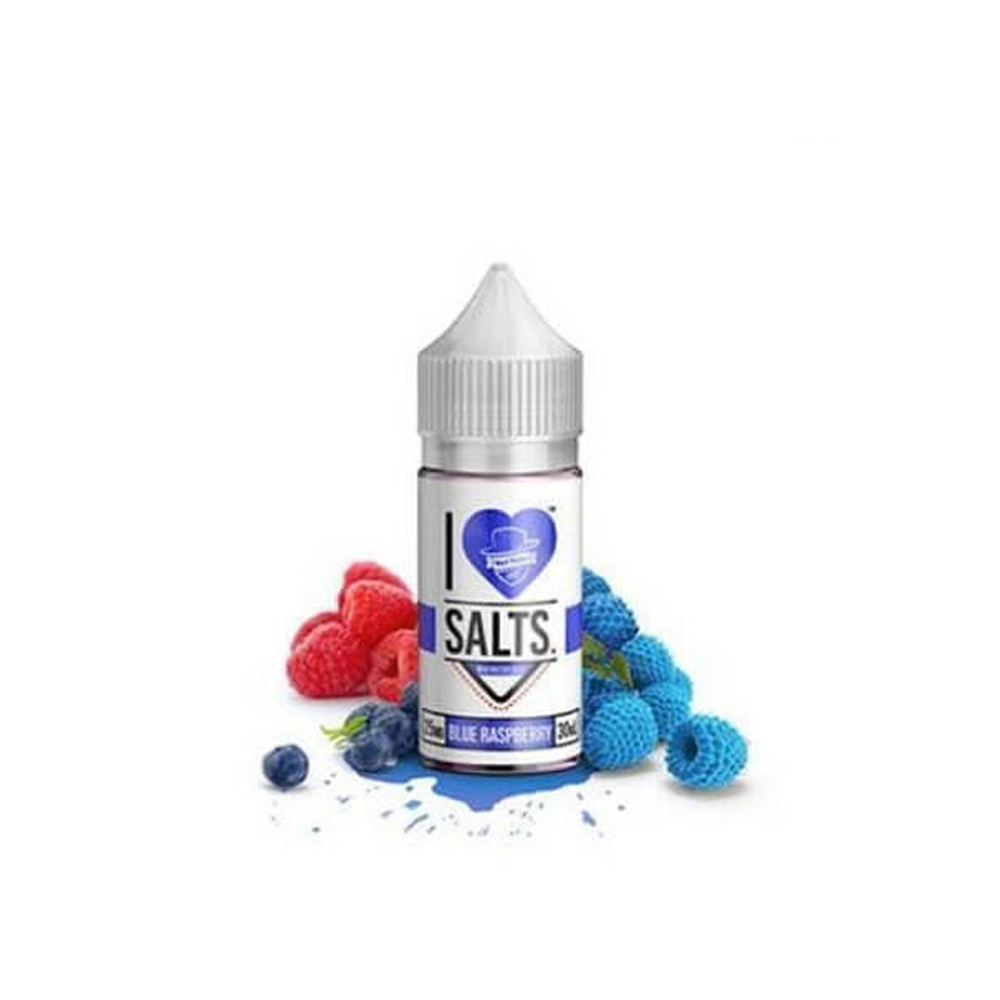 سالت نیکوتین تمشک آبی آی لاو سالت I LOVE SALTS