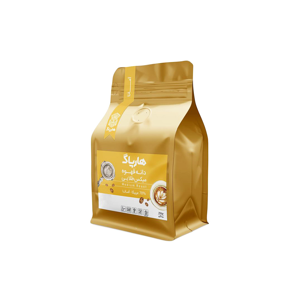 قهوه میکس طلایی آماتا 250 گرم هارپاگ HARPAG