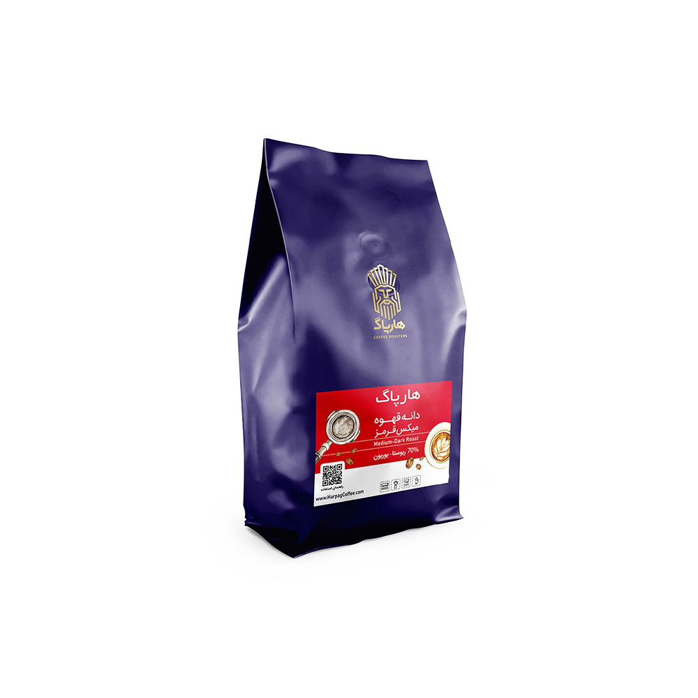 قهوه میکس قرمز بوربون 250 گرم هارپاگ HARPAG