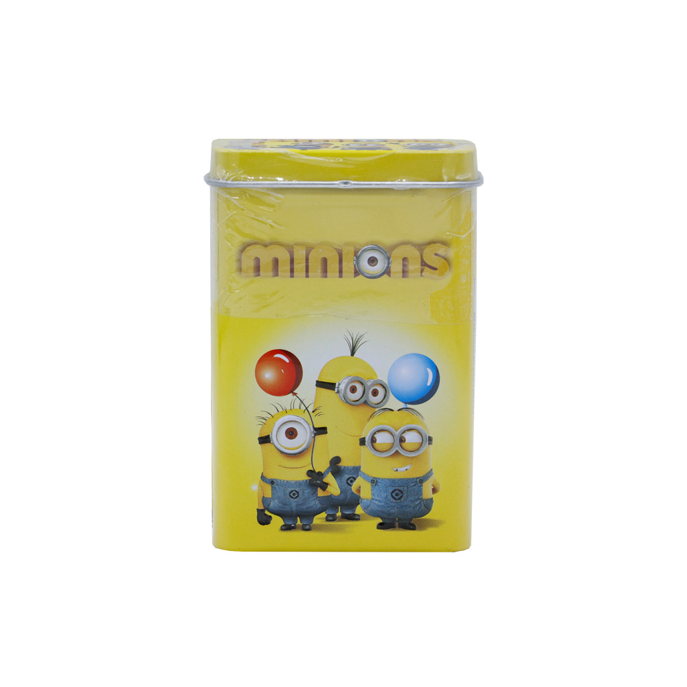 آدامس بادکنکی جعبه فلزی طرح مینیون مدیسوری MODISSORY
