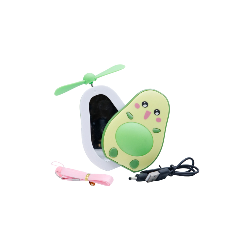  آینه رینگ لایت و مینی فن آووکادو چشم باز مدیسوری MODISSORY