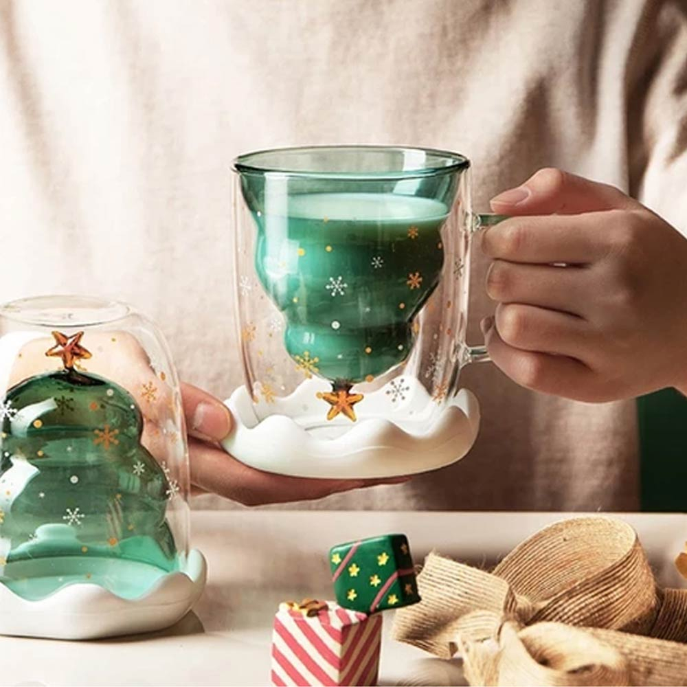 ماگ دو جداره کاج دردار مدیسوری MODISSORY