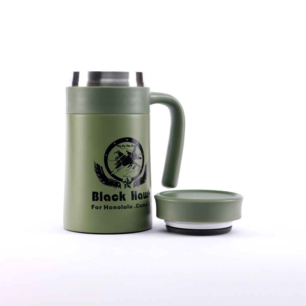 فلاسک ارتشی دسته دار سبز مدیسوری MODISSORY