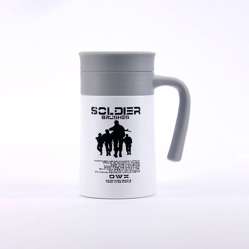 فلاسک ارتشی دسته دار سفید مدیسوری MODISSORY