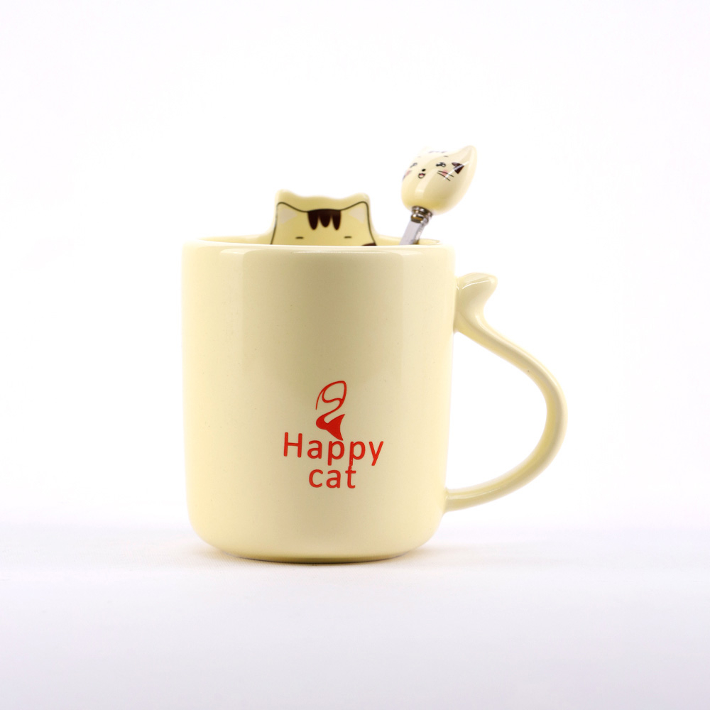 ماگ هپی کت زرد مدیسوری MODISSORY